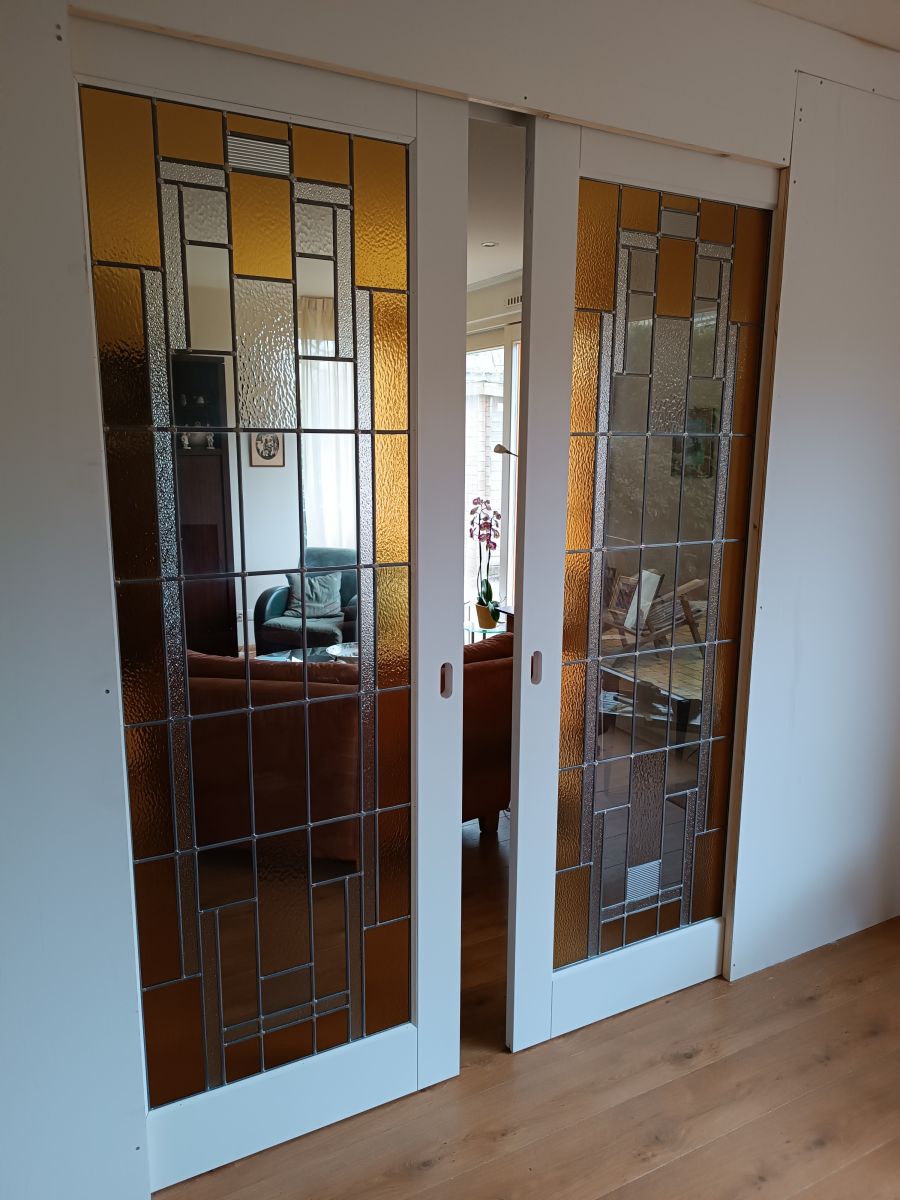 Resultaat vanaf de woonkamer