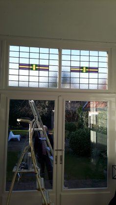 Baarn - restauratie bestaand glas-in-lood