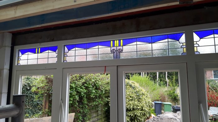 Hilversum - nieuw glas-in-lood in dubbel