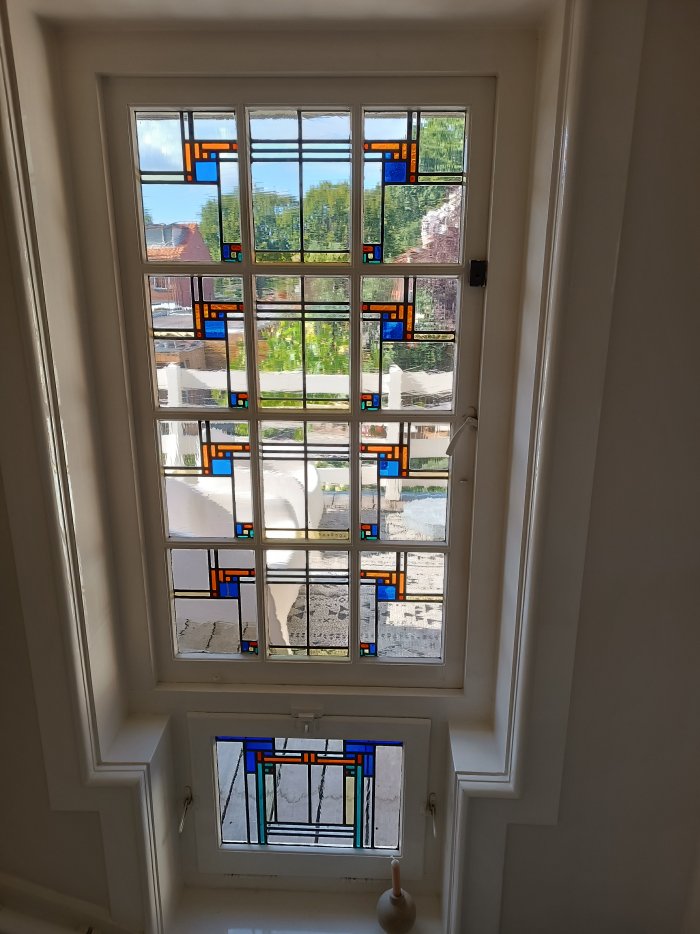 Hilversum - bestaand glas-in-lood