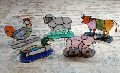 Workshop Tiffany op de Boerderij