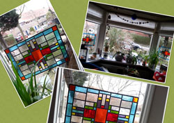 Hilversum - hangpanelen (tegen de inkijk)