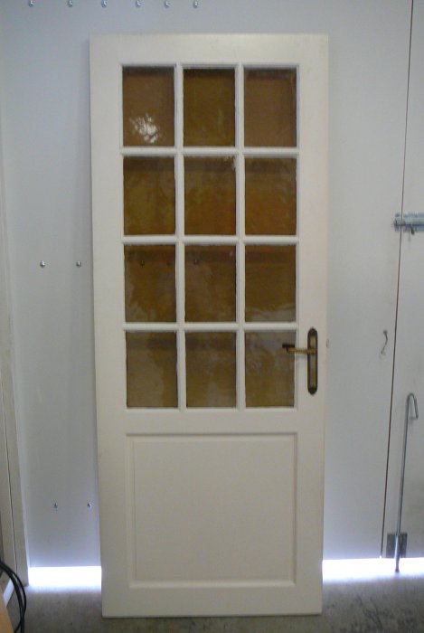 Hilversum - Glas-in-lood in binnendeur
