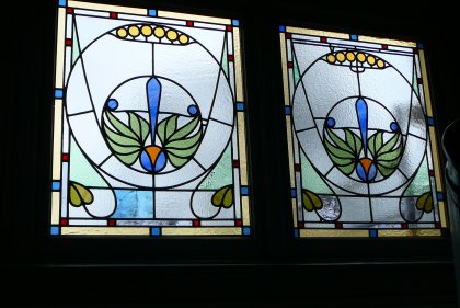 Veenendaal - bestaand glas-in-lood in isolatieglas