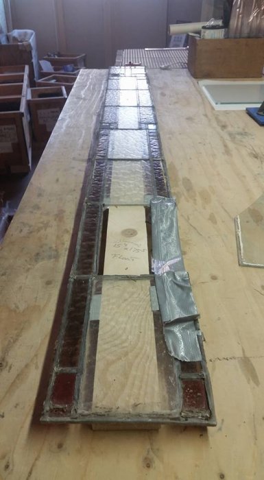 Amstelveen - restauratie glas-in-lood