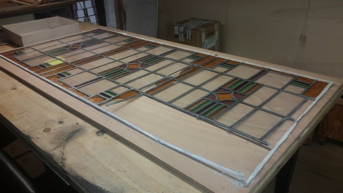 Weesp - restauratie glas-in-lood