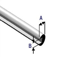 Loodprofiel C2 5 meter