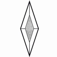 Bevel 8527920 ± 51 x 152 mm met ijsbloemglas
