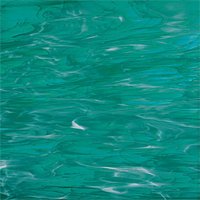 Oceanside 823-92 S-F Teal Groen/Wit 30x30 cm