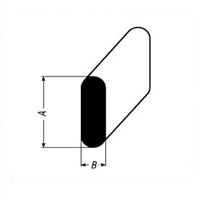 Inlegstaal 2 x 4 mm (kan niet verstuurd)