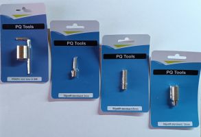 Aanbieding set adaptor+slijpstiften 3, 6, 10 mm