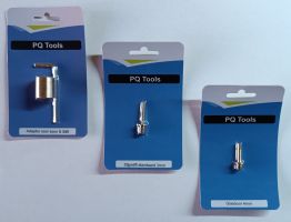 Aanbieding mixset adaptor + slijpstift 3 mm + boor 4 mm