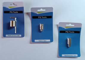 Aanbieding mixset adaptor + slijpstift 10 mm + boor 10 mm