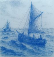 Vissers 3 - 10x10 cm
